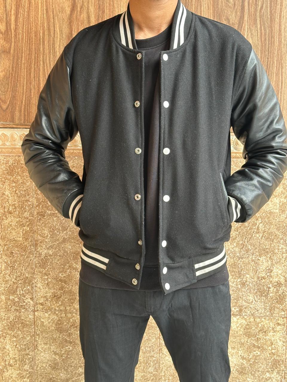 classic varsity jacket | Baseball jacket for men & women