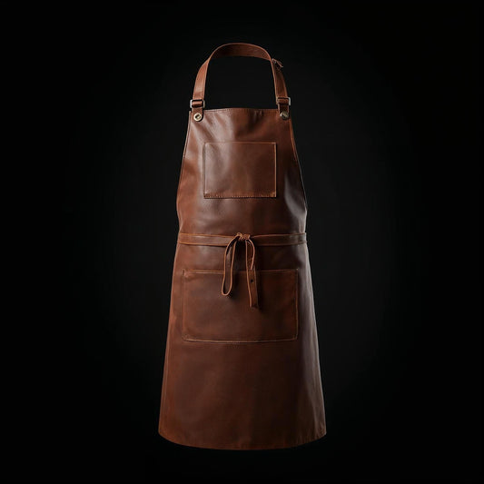 Premium Leather Chef Apron