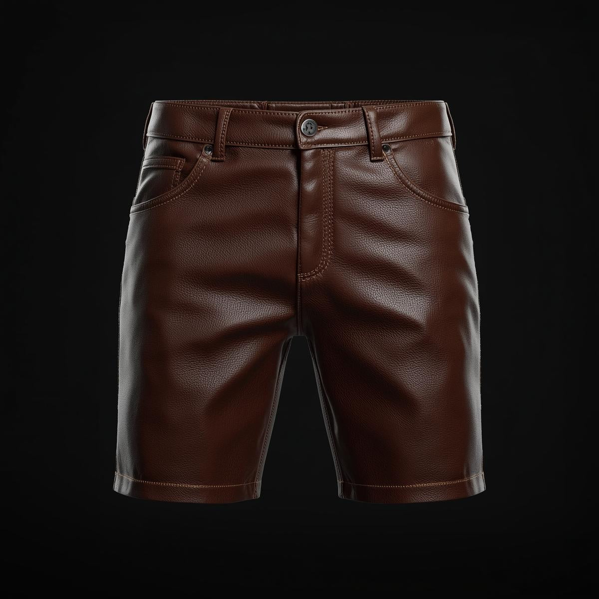 Men’s Handmade Leather Shorts