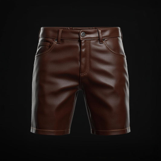 Men’s Handmade Leather Shorts