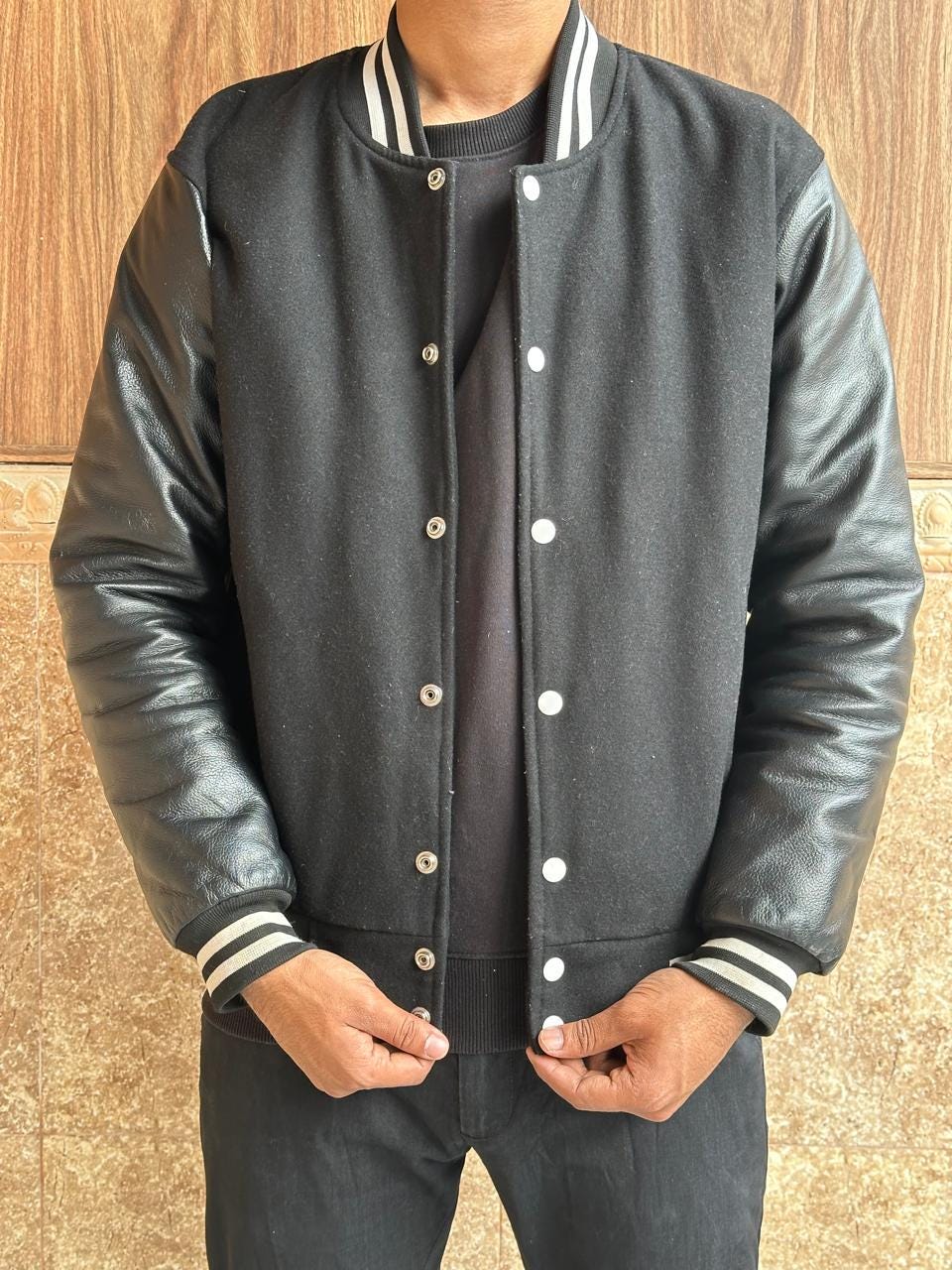 classic varsity jacket | Baseball jacket for men & women