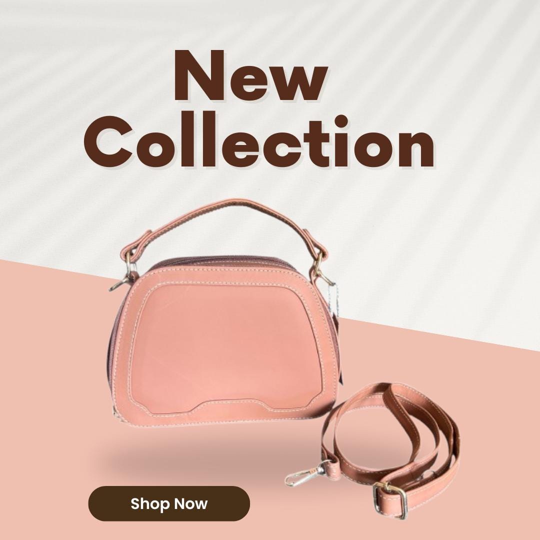 Ladies Handbag in Cow Leather – Genuine Leather Purse with Top Handle & Detachable Strap – Classic Everyday Women’s Bag