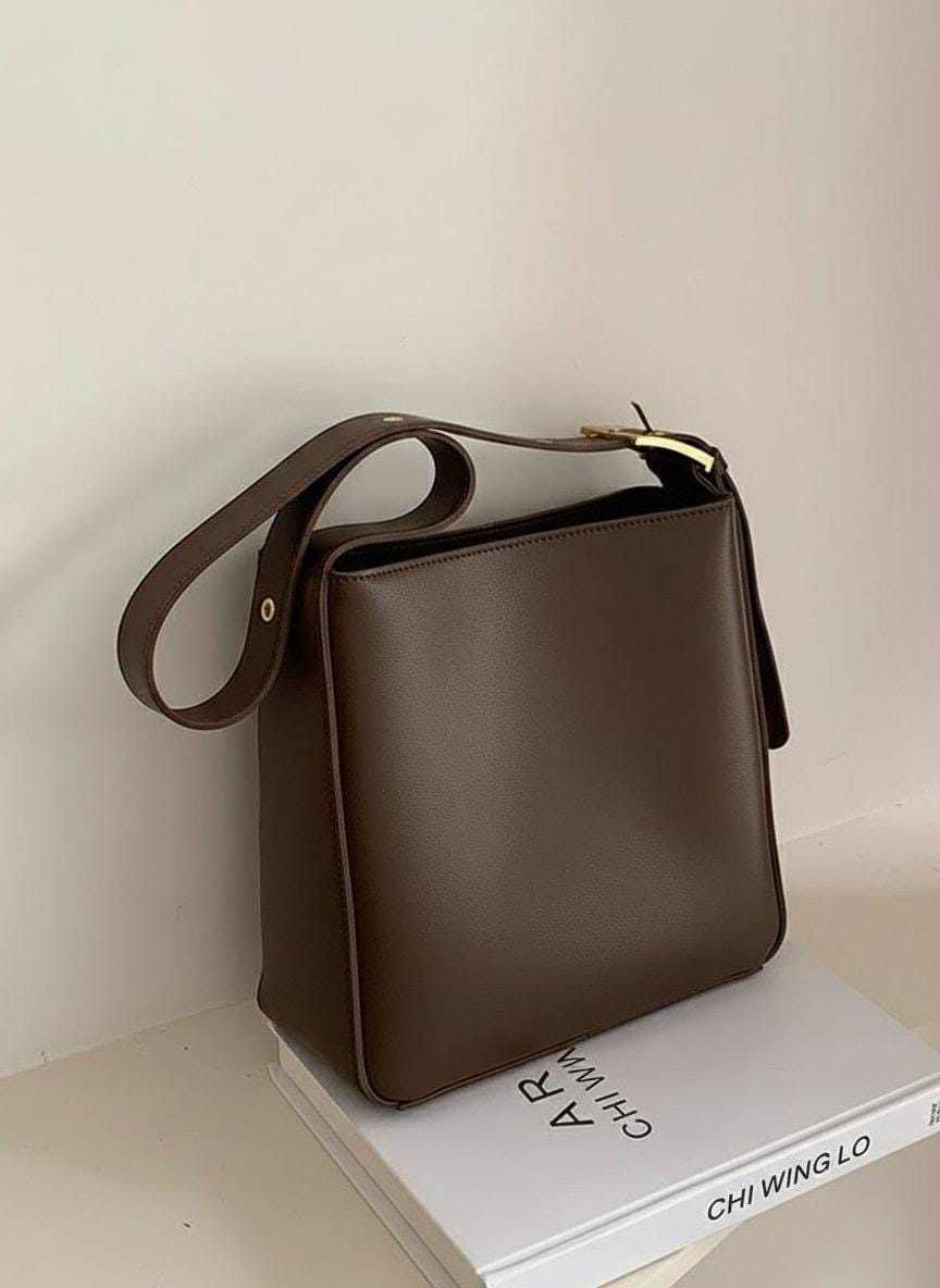 Personalized Full Grain Leather Tote Bag: Handmade Cowhide Shopper