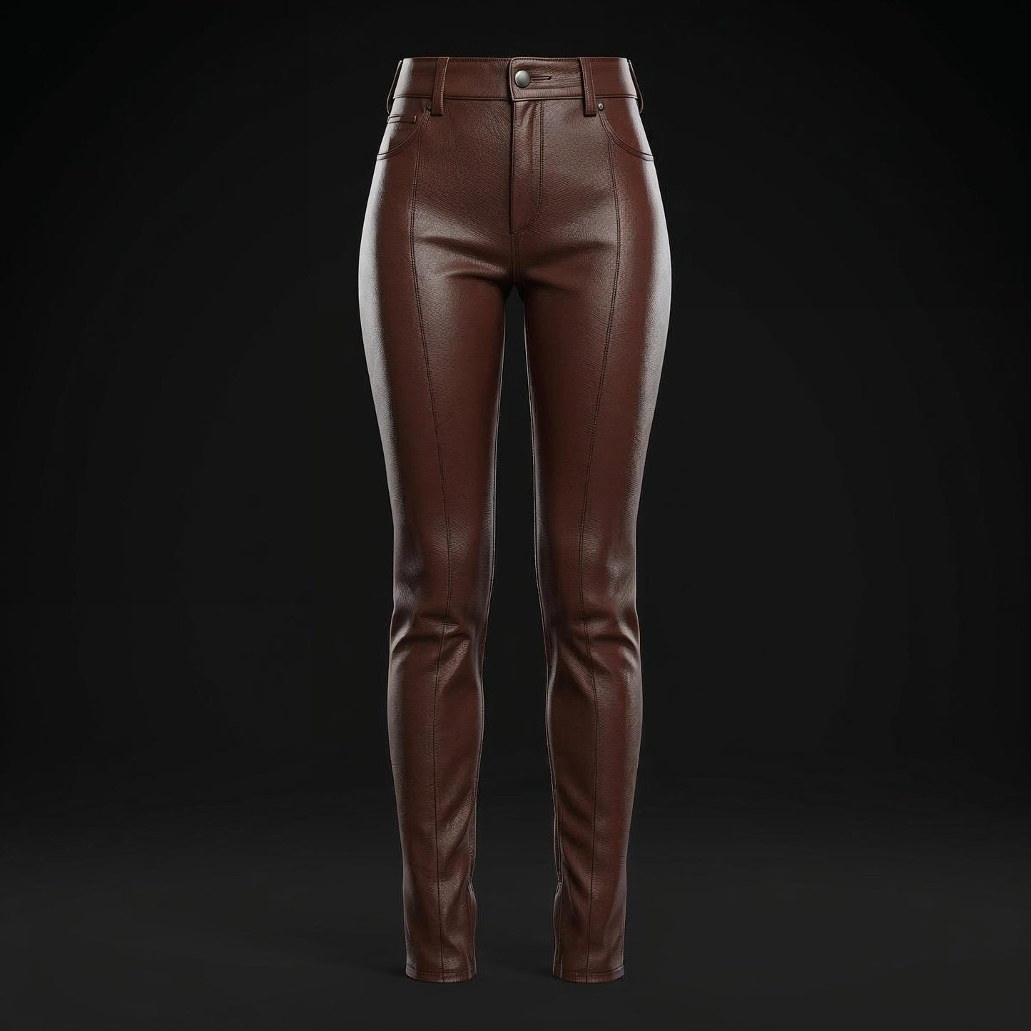 Women’s Slim Fit Leather Pants